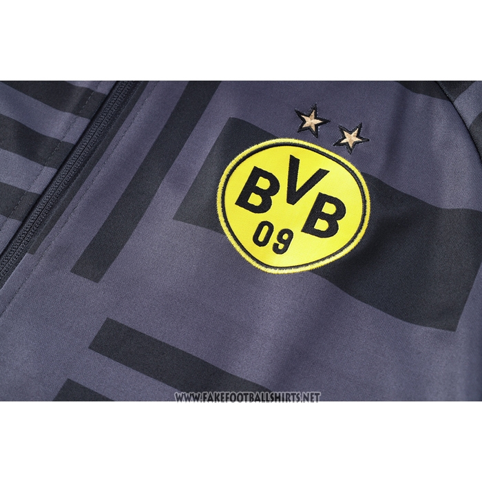Jacket
 Borussia Dortmund 2022-2023 Black
 and 
Grey
